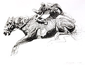 "Flyin' High", 8x10 - $185 framed